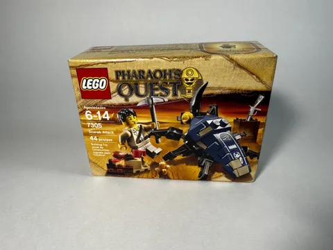 LEGO 7305 Pharaoh's Quest: Scarab Attack - New & Factory Sealed Retired