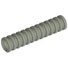 LEGO Part 78c04 - Light Gray Hose, Ribbed 7mm D. 4L / 3.2cm