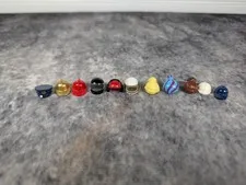 LEGO Lot Of 11 Minifigure Head Piece Accesorries