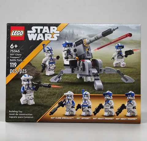 LEGO Star Wars: 501st Clone Troopers Battle Pack 75345 New Sealed Retiring Soon!