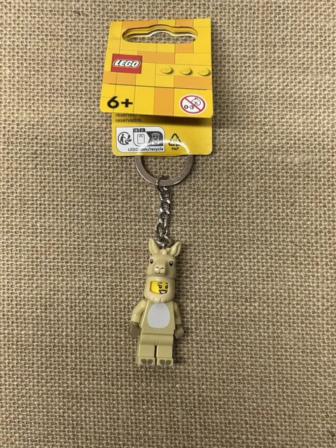 Lego Llama Girl 854081 Minifigure Keychain / Keyring - LEGO Classic - NEW