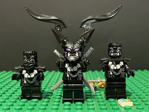 Lego Ninjago Oni Villain The Omega Minifigure 853866  njo0512 njo0511 Lot of 3