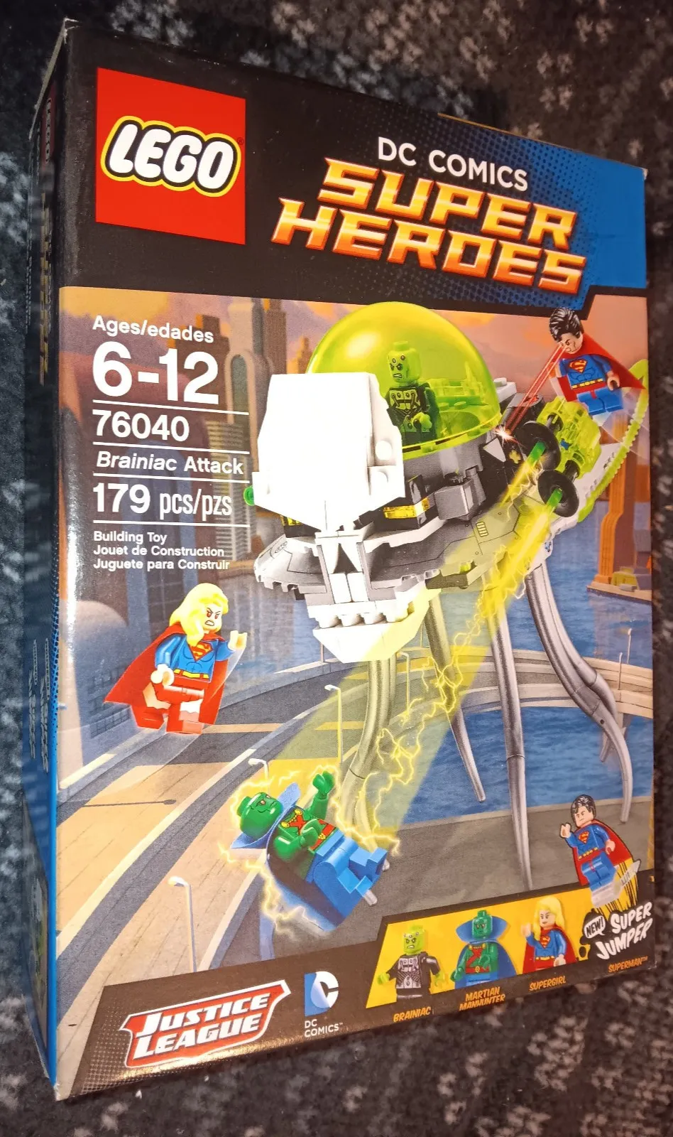 LEGO Super Heroes (76040) Brainiac Attack. Retired/Brand New/Sealed/Super MINTY!