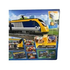 LEGO City 60197 Passenger Train Lot w/ Tracks, Manuals & Train Cars  AS-IS