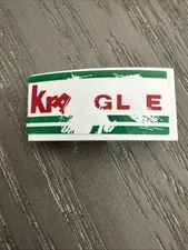 LEGO Slope 2 x 4 Curved with Kragle Sticker (93606) 1 Piece