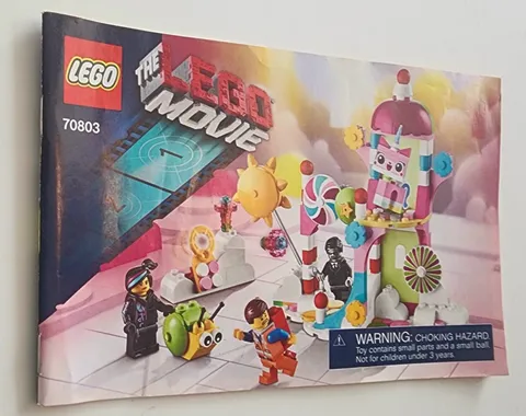 LEGO The Lego Movie 70803 Cloud Cuckoo Palace Instruction Manual ONLY!