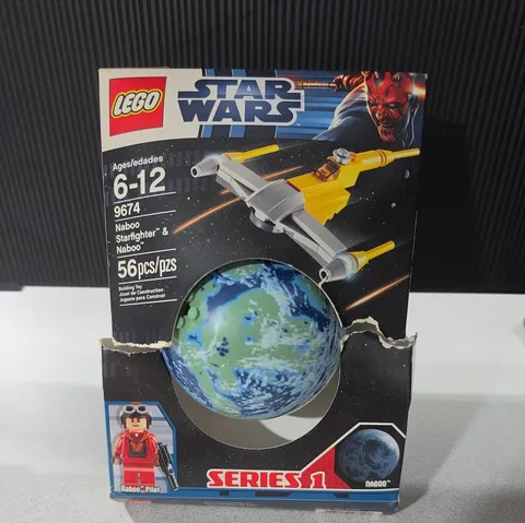 LEGO 9674 Star Wars Naboo Starfighter & Naboo SEALED RETIRED