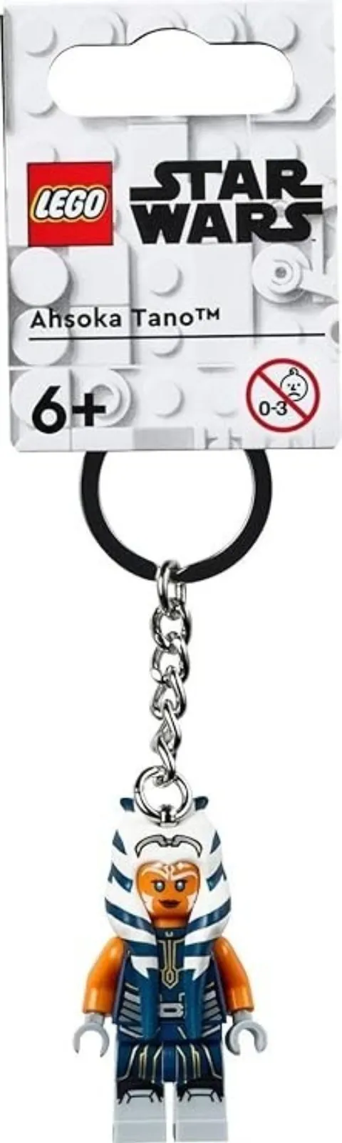 Lego Star Wars Minifigure Key Chain 854186: Ahsoka Tano Cute Figure Collectibles