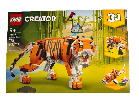LEGO Creator  Majestic Tiger 3129  3 in 1 Animal Set NEW Sealed