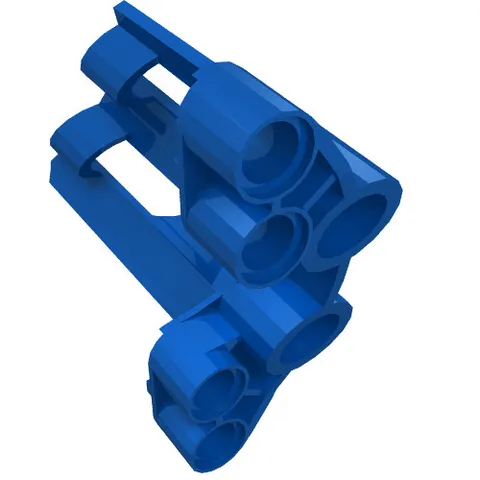 LEGO Part 32191 - Blue Technic Panel Fairing # 2 Large Short, Large Holes, Side