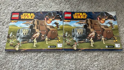 LEGO Star Wars MTT Trade Federation (75058) Instruction Manuals Only