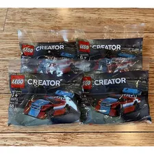 4 sets of LEGO CREATOR #30572 Race Car 2019 Retired 68 pieces