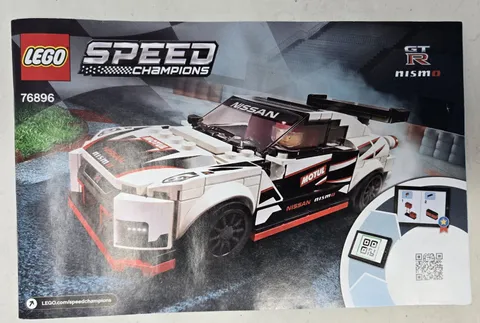 Lego Speed Champions Nissan GT-R Nismo (76896) Instruction Booklet Only