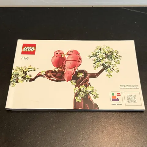 Lego Ideas 21365 Lovebirds Manual Instruction Book Only