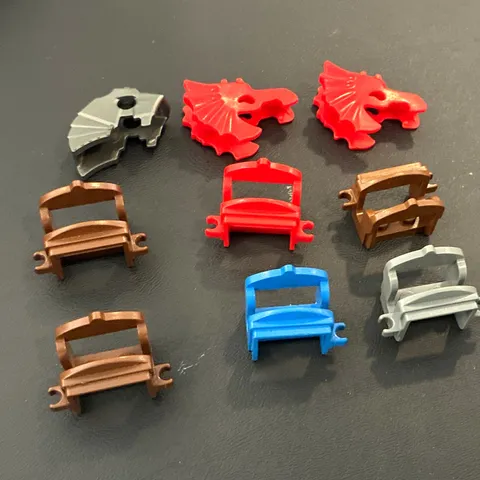 LEGO Horse Minifigure Accessories & Parts Lot Multicolor Plastic Pieces