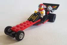 LEGO 6526 Red Line Racer 1989 Dragster Town Racing Rally Race Vintage #2