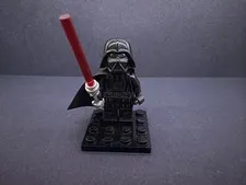Lego Star Wars SW1106  Darth Vader Minifigure With Lightsaber