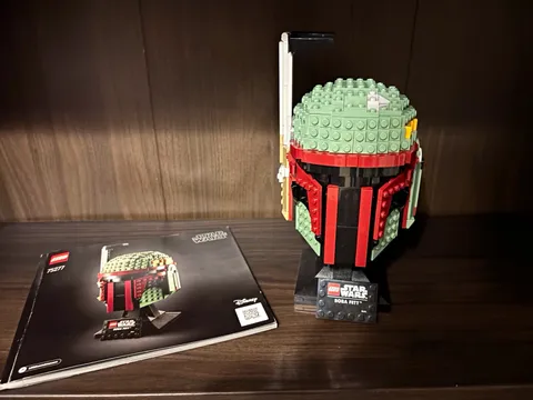 LEGO Star Wars Boba Fett Helmet 75277 100% complete