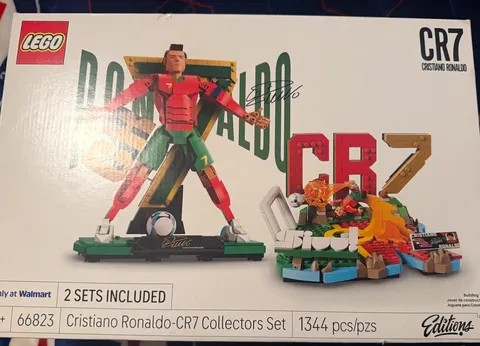 LEGO Cristiano Ronaldo CR7 Collectors Set Limited Edition Ultimate 1344pc 66823