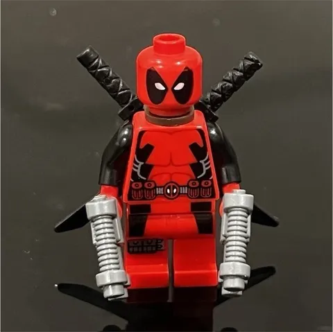 LEGO Deadpool Minifigure From Set 6866 Wolverine’s Chopper Showdown