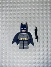 Lego bat022 Batman - Light Bluish Gray Suit, Dark Blue Mask (2006)