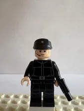 LEGO Star Wars Imperial Officer Minifigure Black Uniform Headset Cap