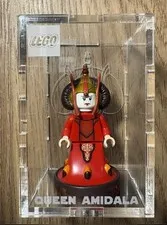 LEGO Star Wars Queen Amidala Minifigure sw0387 9.5/10 Condition With Custom Case