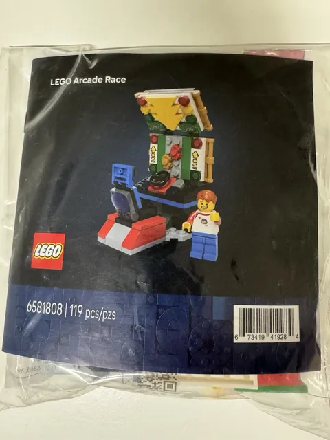 LEGO Arcade Race 6581808 119 pcs 10+ Polybag Complete Set Plastic
