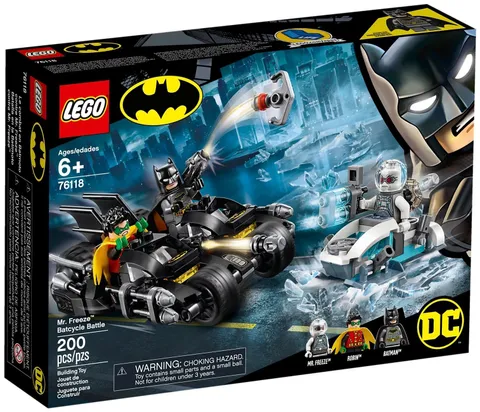 LEGO Super Heroes: Mr. Freeze Batcycle Battle (76118)