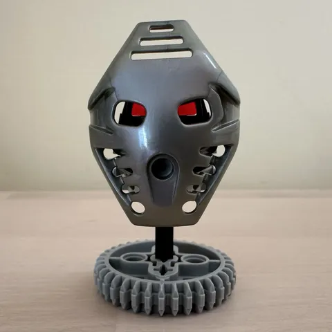 LEGO BIONICLE Pakari Kanohi Mask - Silver - 32566