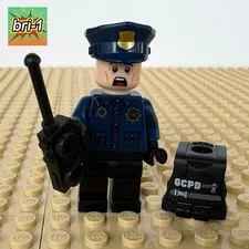 LEGO DC, Batman Movie: Gotham Officer + GCPD Vest, sh0347, 70912, ARKHAM, 2017