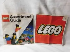 LEGO Catalog Manual Booklet 1978 and LEGO Assortment Guide 1980