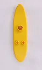 Lego Yellow Minifigure, Utensil Surfboard Long 