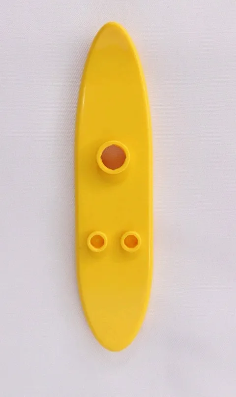 Lego Yellow Minifigure, Utensil Surfboard Long 