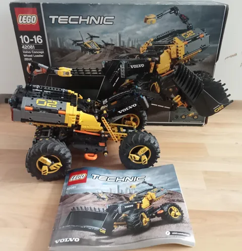 LEGO Technic 42081 Volvo Construction Vehicle Concept Wheel Loader Zeux from 10 years Vehicle
