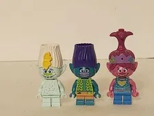 Lot Of 3 Lego Trolls World Tour