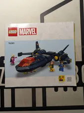 LEGO Marvel Super Heroes: X-Men X-Jet Set 76281 Instruction Manual Only 2024 Fun