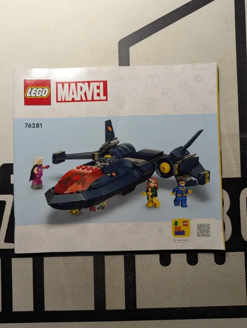 LEGO Marvel Super Heroes: X-Men X-Jet Set 76281 Instruction Manual Only 2024 Fun