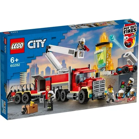 LEGO City 60282 Fire Command Unit Truck Building Set Rescue Toy New
