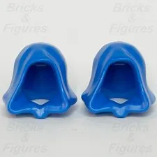 LEGO Castle Blue Robe Hood Minifigure Headgear Part Star Wars 31168 96232 x 2