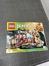 VINTAGE TOY LEGO MANUAL INSTRUCTIONS BOOKLET ART NINJAGO 70505