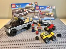98% Complete LEGO City #60148 ATV Race Team w/ Manual Retired