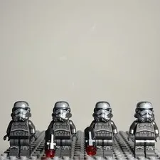 LEGO Star Wars Shadow Stormtroopers SW0603 Lot of 4 - 1K