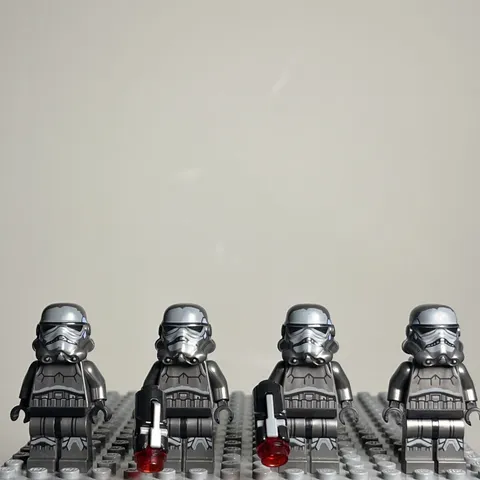 LEGO Star Wars Shadow Stormtroopers SW0603 Lot of 4 - 1K