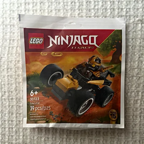 LEGO NINJAGO Legacy Cole's Car 30723 Polybag 39 Pieces Limited Edition