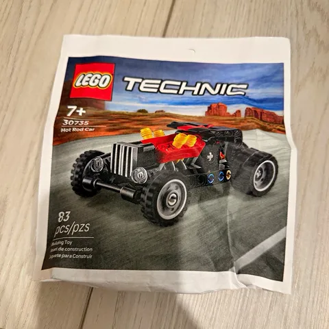 LEGO Technic Hot Rod Car 30735 83 pcs 7+ Polybag Complete Set