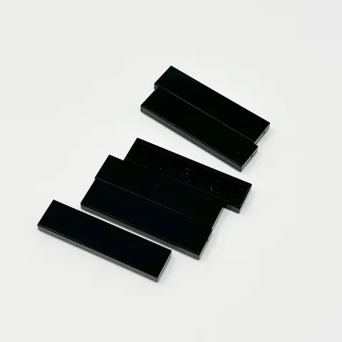 2431 LEGO Parts Tile 1x4 BLACK (6)