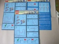 LEGO instructions instruction world city railway three track pictures