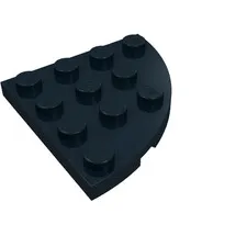 10x LEGO® Part 30565 - Plate, Round Corner 4 x 4