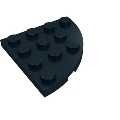10x LEGO® Part 30565 - Plate, Round Corner 4 x 4